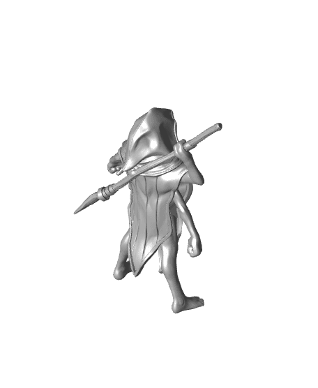 Yukinbo Warrior 02 (25mm Base) 3d model