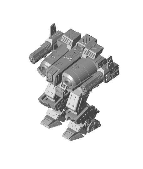 MW4 Fafnir Battletech Miniature by BobertmaX, Download free STL model