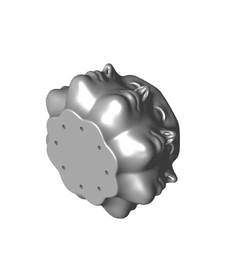 Multi Face Planter - Poly Face Planter No Supports 3d model