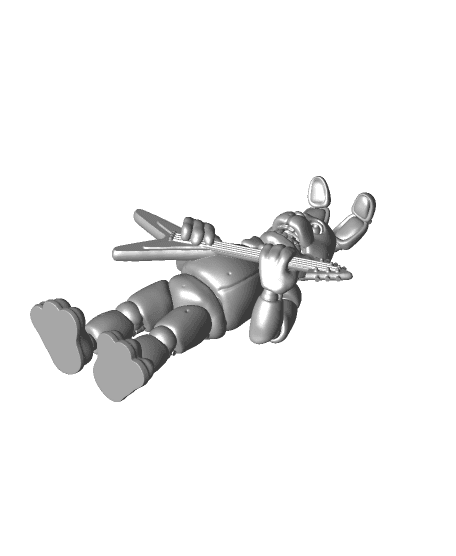 Bonnie - FNAF - Fan Art - 3D model by printedobsession on Thangs