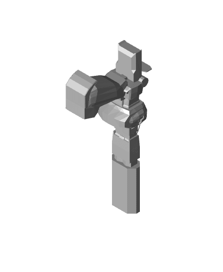 Shockwave Gun 3d model