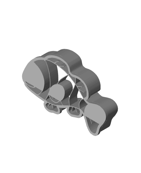 Fish Cookie Cutter, Biscuit Cutter 3d model