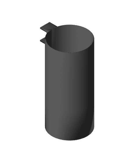 desk clamp trash bin.3mf 3d model