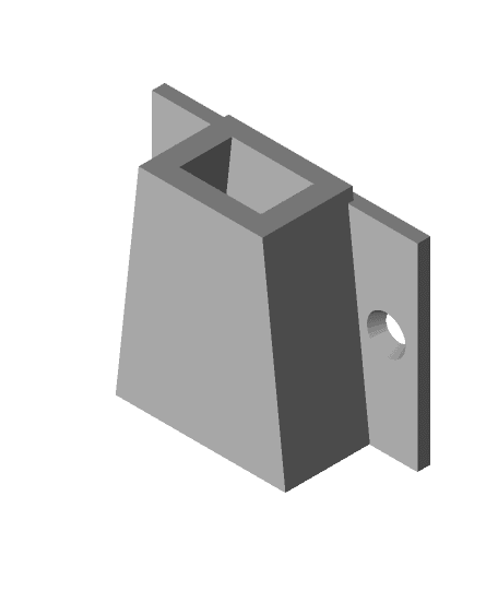 wall mount snips 3d model