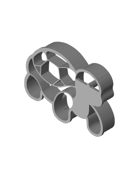 Cute Tortoise Cookie Cutter, Biscuit Cutter 3d model