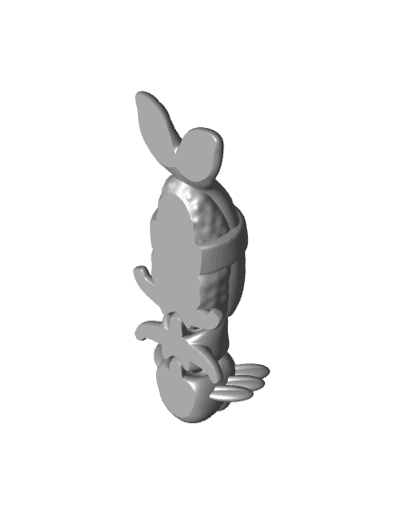 Cute Flexi Axolotl - Sushilotl 3d model