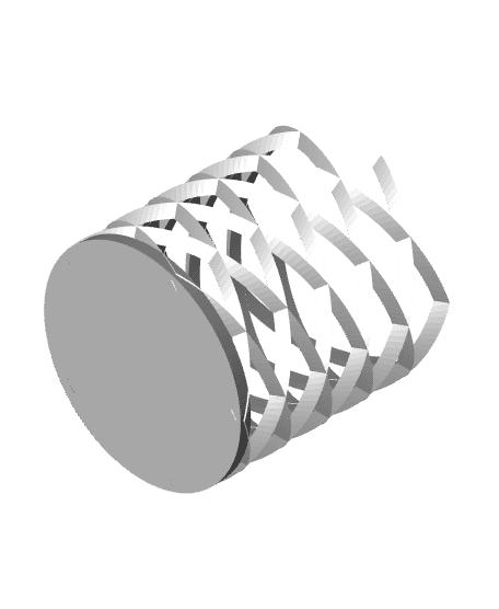 vaso spirale 3d model