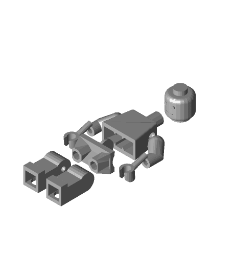 Lego Minifigure - PBR - 3D model by TheThomasTrainzUser