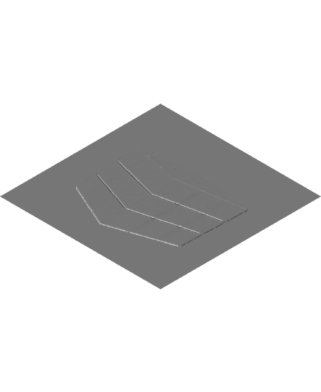 Cube Optical Illusion HueForge 3d model
