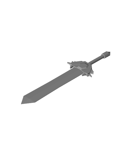 Roblox Battles Season 2 Sword 3d model