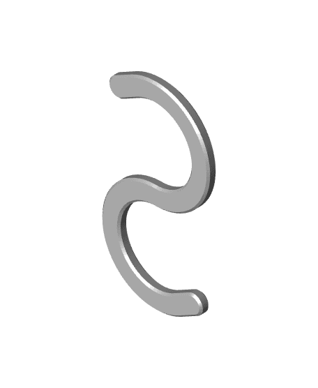 Coathanger S-Hook 3d model