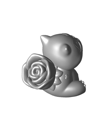 Valentine 3 Kanto Starter (Easy Print No Supports) 3d model