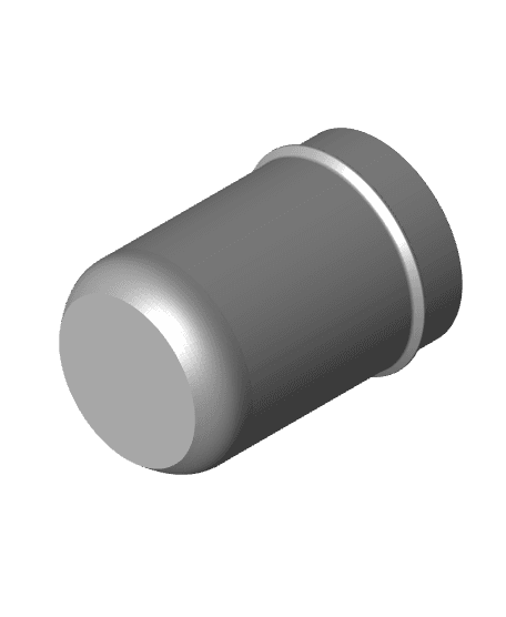 Touch Trash Can with Lid 3d model