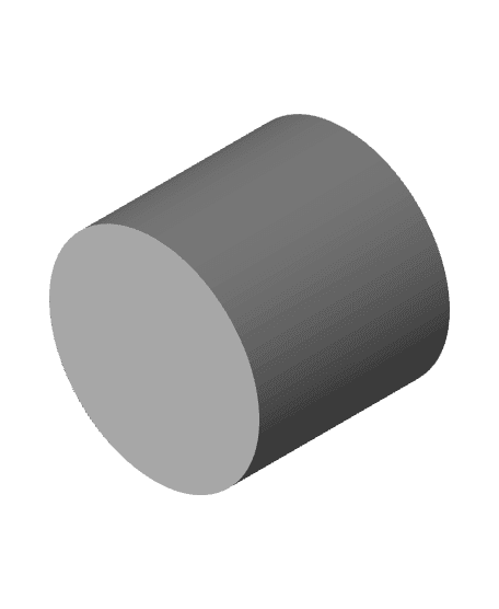 Basic cotton container / No supports 3d model