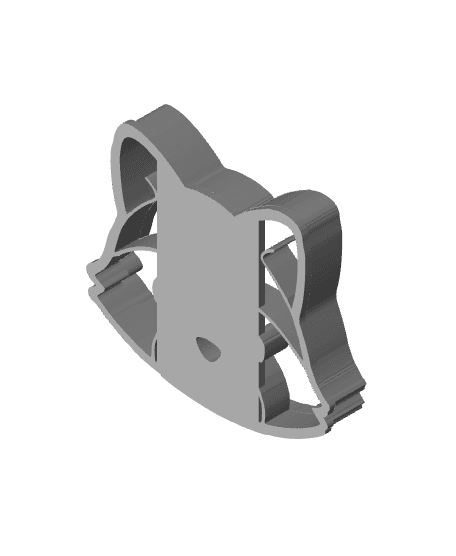 Raccoon Cookie Cutter, Biscuit Cutter 3d model