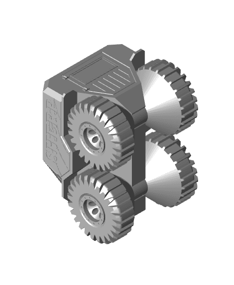 ATV PRINT-IN-PLACE 3d model