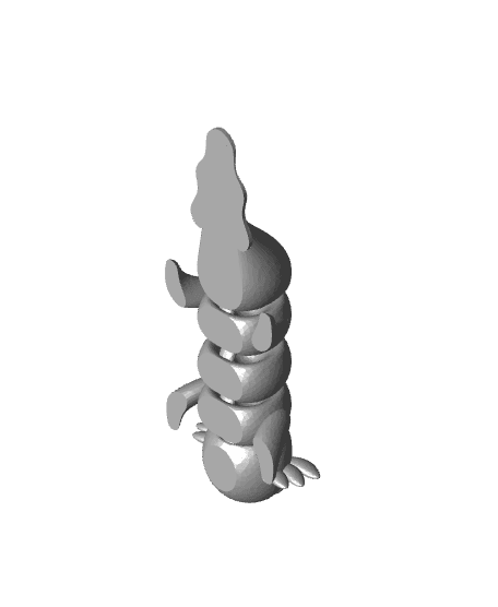 Articulated Axolotl - UnicornicNZ 3d model