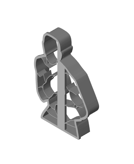 Box Cookie Cutter, Biscuit Cutter 3d model