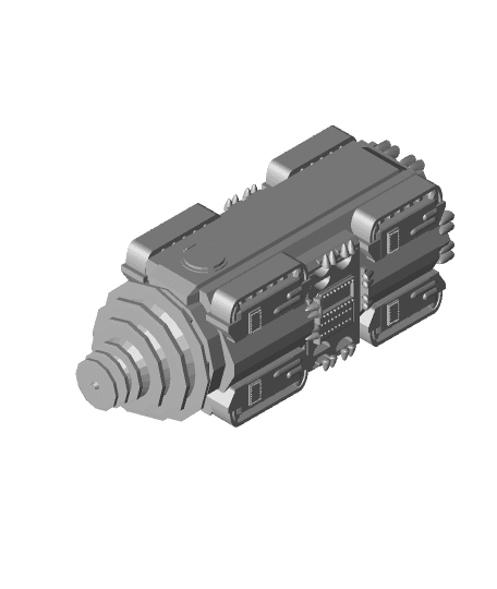 FHW:  Tunnel rats Tunneling Engine (BoD) 3d model