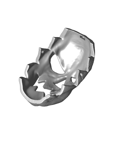 PsychoPumpkin Halloween Mask 3d model