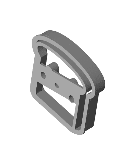 Bread Cookie Cutter, Biscuit Cutter 3d model