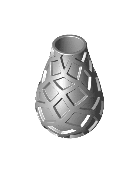 Abstract Pattern Vase 3d model