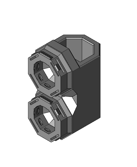 nb dual snap+ tool handle holder.stl 3d model