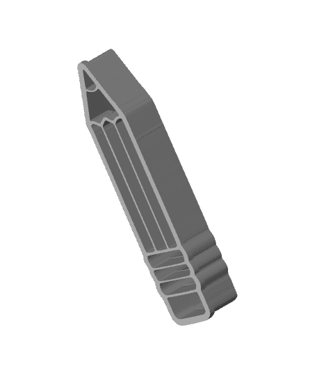 Pencil Cookie Cutter, Biscuit Cutter 3d model