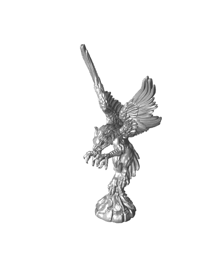 Griffins - 2 Models - PRESUPPORTED- Heaven Hath no Fury - 32mm scale  3d model