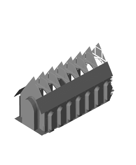 Hogwart's Great Hall  3d model