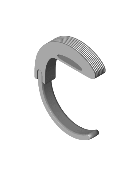 OOKER  |  foldable table hook, print-in-place 3d model