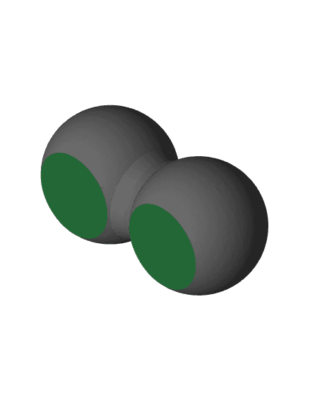 SUBSTR system 6mm Ball-Ball (BB) joint 3d model