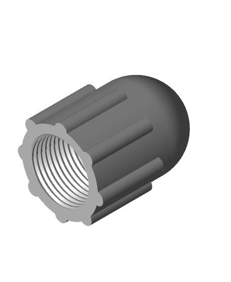 Shell for mini XLR connector 3d model