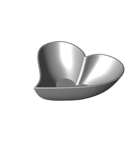 Hearth Bowl - 130x130x35 - Shape containers series 3d model