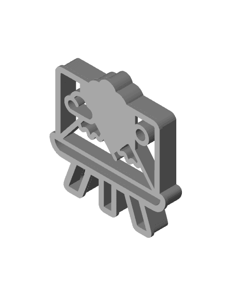 View Cookie Cutter, Biscuit Cutter 3d model