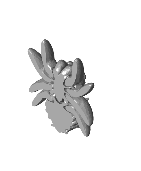 Tiny Hollow Spider 3d model