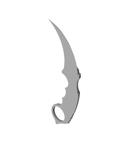 CS_GO Knife (1).stl 3d model
