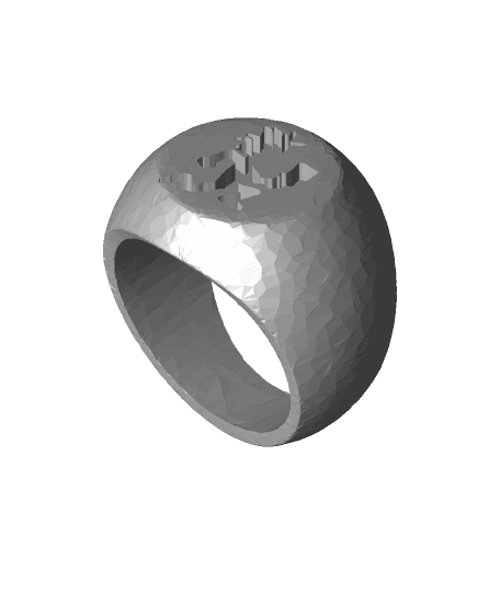 Hatchetman Ring 3d model