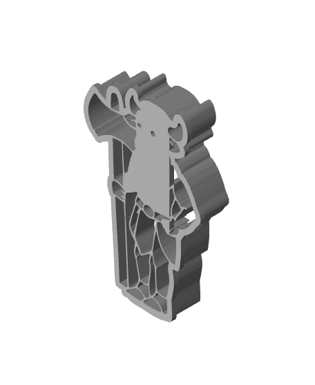 Monster Cookie Cutter, Biscuit Cutter 3d model