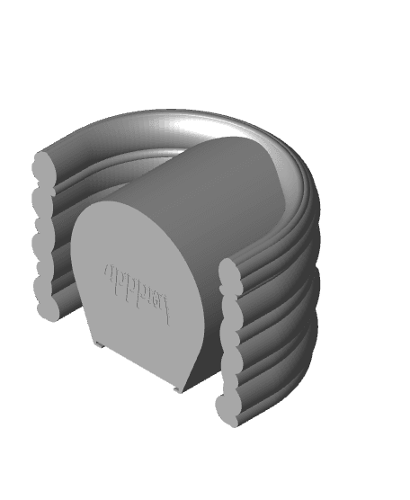 Pot arche personnalisable 3d model