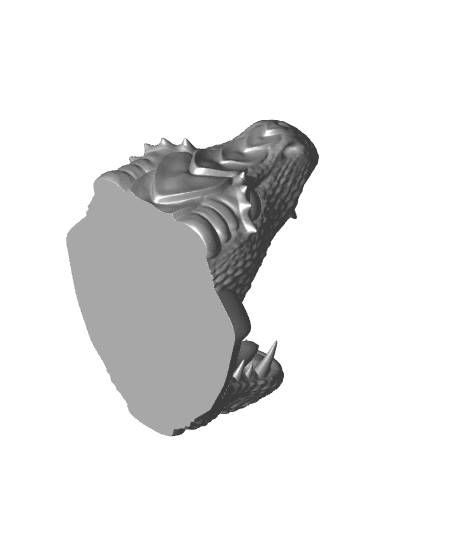 Dragon Head Switch Dock 3d model