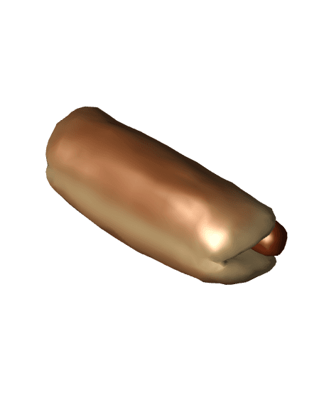 Hot Dog 3d model