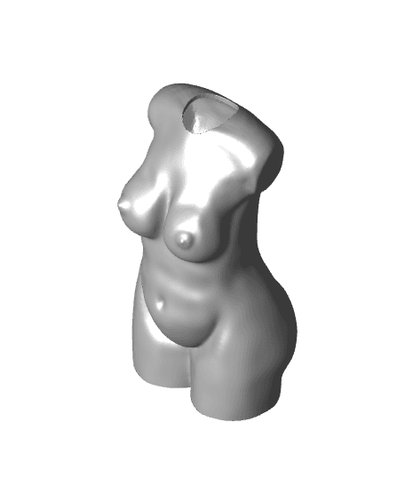 Woman Vase Set of 3  3d model