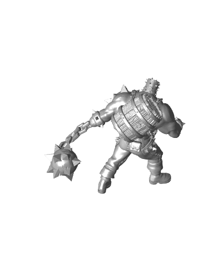 Buckethead 02 (50mm Base) 3d model