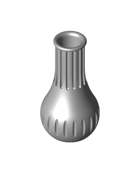 Simple vase - Industrial - Print in place! 3d model