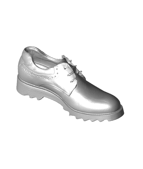 Leather shoe (generated by Revopoint POP) 3d model