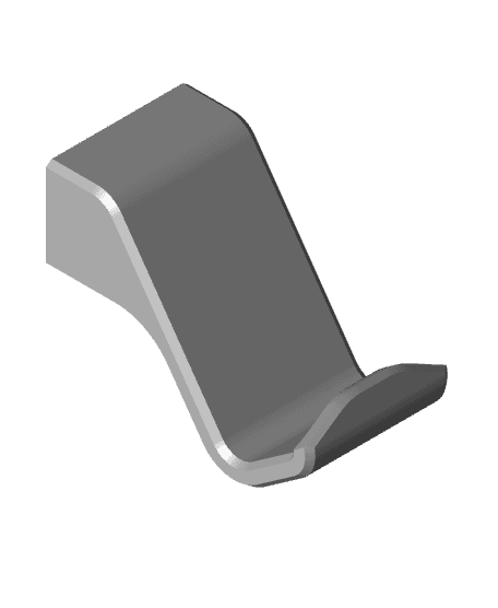 Wall-Mounted Controller Holder, Minimal 3d model