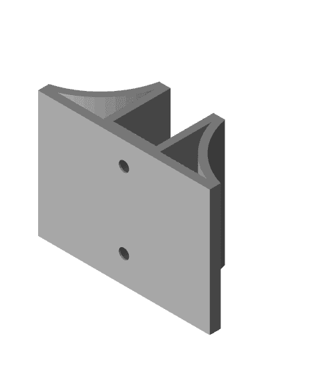 Window Bracket for a 1x4 fence board 3d model