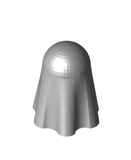 Ghost - Jar Top Handle 3d model