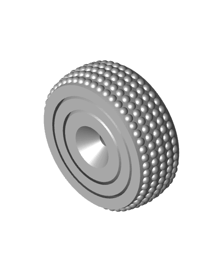 3Dom Spinner - Knobbled 3d model
